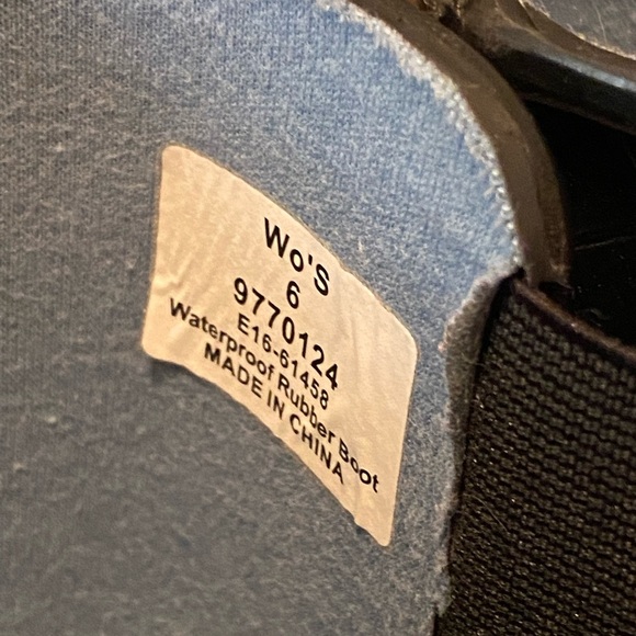 Sperry Top Sider Black Nellie Quilted Rain Boots - Picture 3 of 4